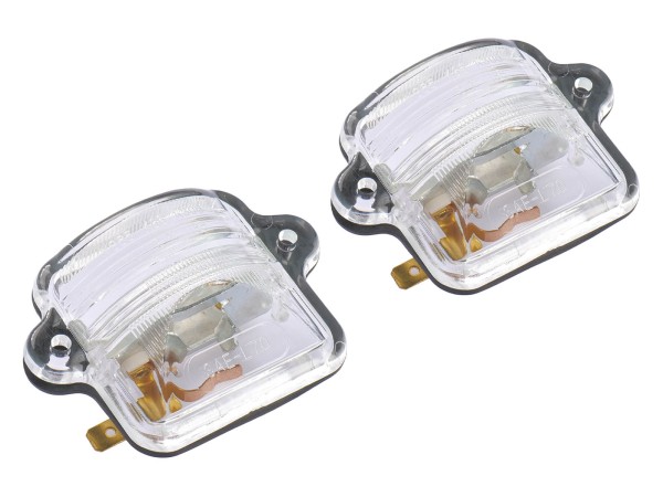 2x luci per bagagliaio per PORSCHE 911 F G luci per bagagliaio omologate E