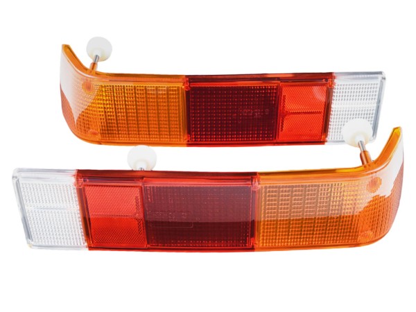 Verres de feux arrière pour PORSCHE 914, verre L+R