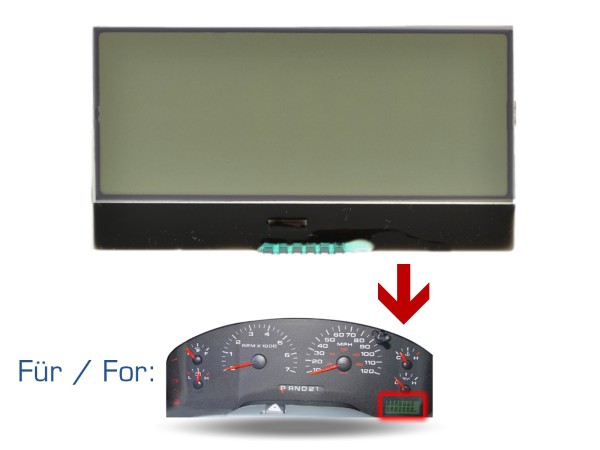Visor do velocímetro para o painel de instrumentos LCD do FORD F-150 F150 '04-'08