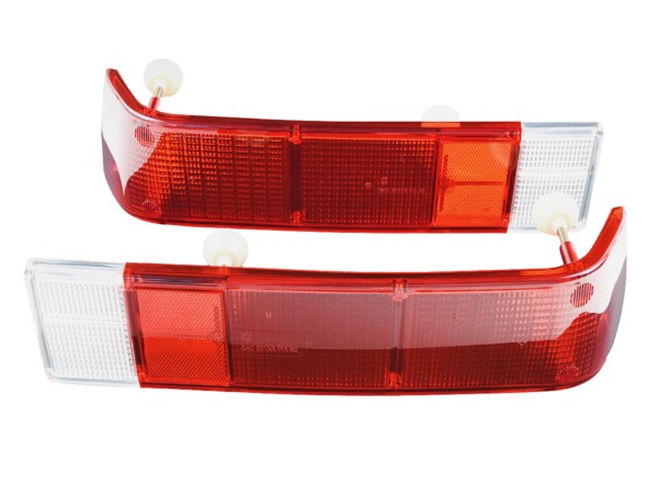 Verres de feu arrière pour PORSCHE 914 US, verre L+R