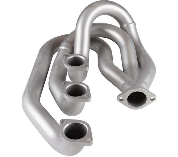 Heat exchanger replacement manifold for PORSCHE 911 F G 2.0-2.7 RIGHT STAINLESS STEEL