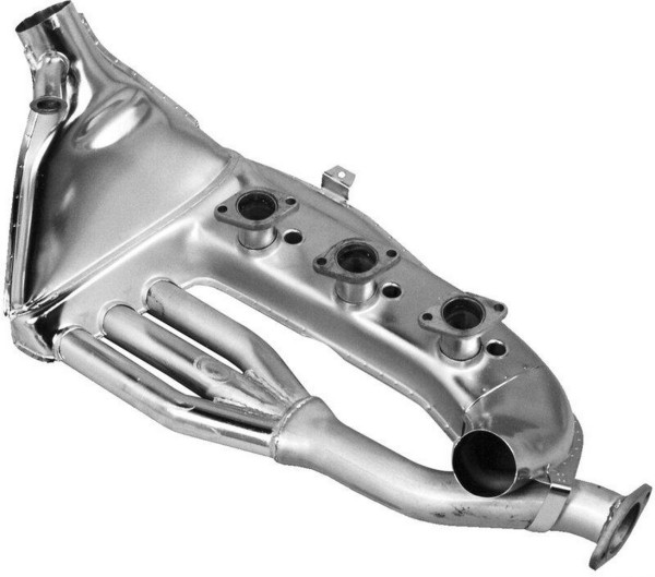 Trocador de calor para PORSCHE 911 F G 2.0 2.2 2.4 2.7 sem MFI LEFT STAINLESS STEEL