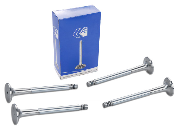 4x válvula de escape para PORSCHE 912 1.6 356 C 1600 AE