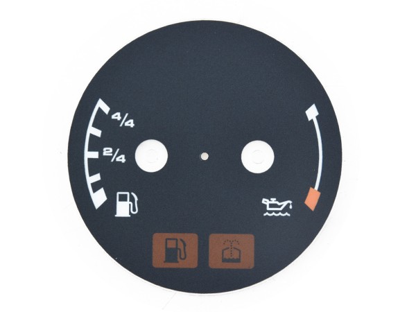 Speedometer disc for PORSCHE 964 993 fuel gauge oil temperature dial