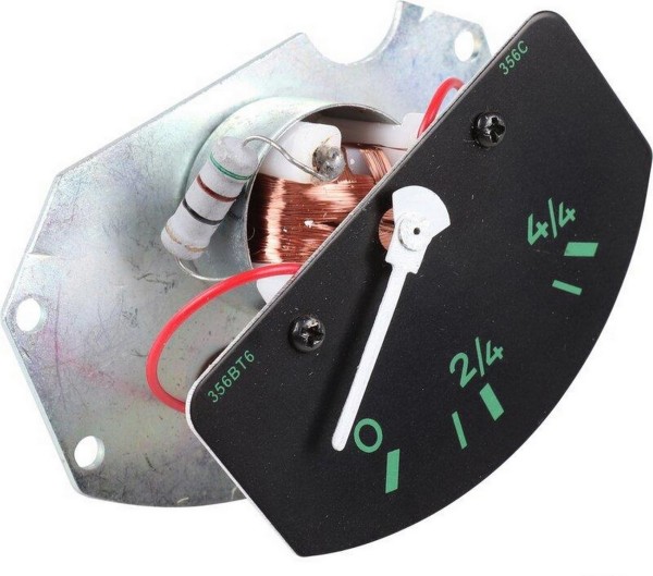 1x brandstofmeter voor PORSCHE 356 B-T6 C brandstofmeter 6V