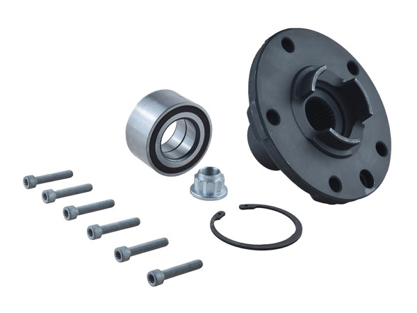 1x rodamiento de rueda + cubo de rueda para PORSCHE Cayenne 9PA 955 9PA1 957 FRONT REAR SET