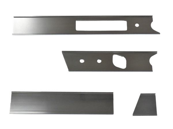 Faixas de guarnição painel de instrumentos para PORSCHE 911 F guarnição de alumínio SET V2