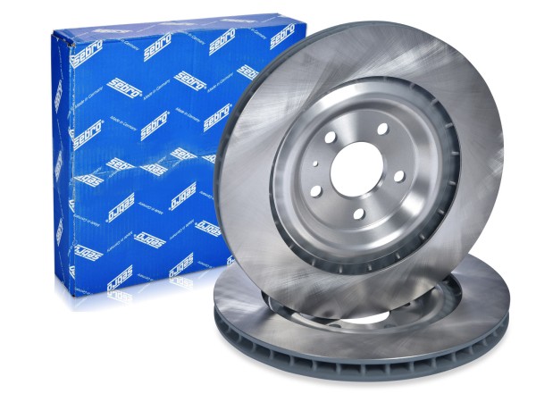 2x brake discs for PORSCHE Macan 95B PR no. 2EK REAR