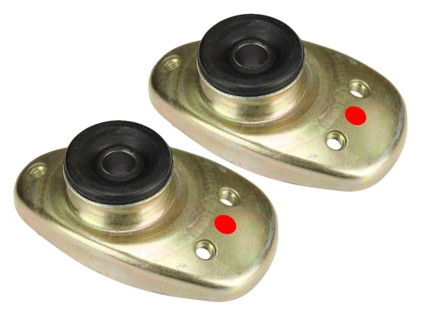 2x cojinetes de puntal para PORSCHE 911 F G 930 914 cojinete de soporte de puntal de suspensión DELANTERO SPORT