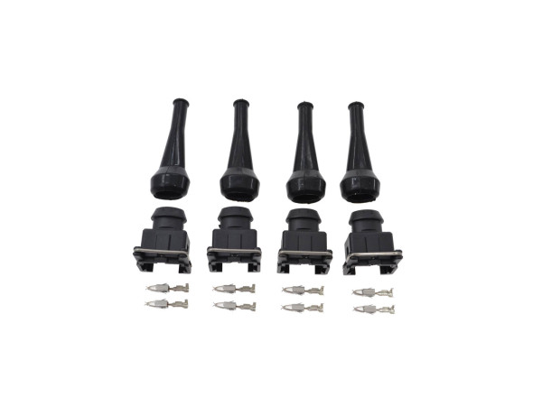 4x connector injectoren voor BMW E30 318i 320i E23 E24 E28 rubberen doorvoertule