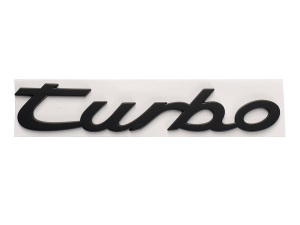 Letras ORIGINAIS PORSCHE 944 "Turbo" PRETO