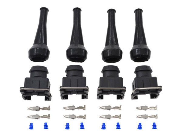 4x connector injectors for PORSCHE 944 924S 928 968 rubber grommet