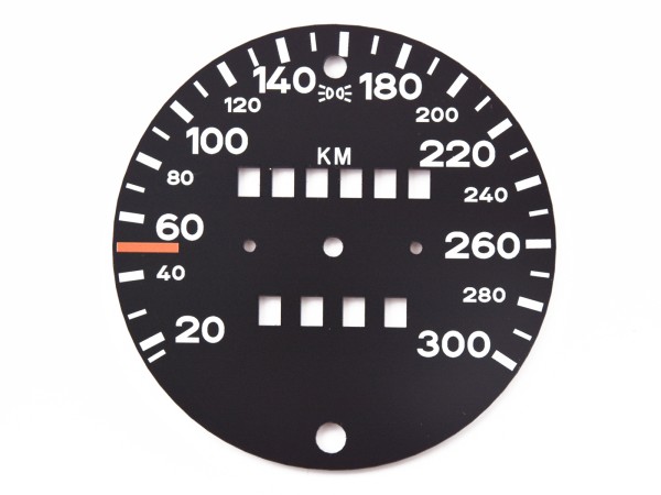 Snelheidsmeter schijf voor PORSCHE 911 G 3.3 Turbo wijzerplaat 300 km/h V2