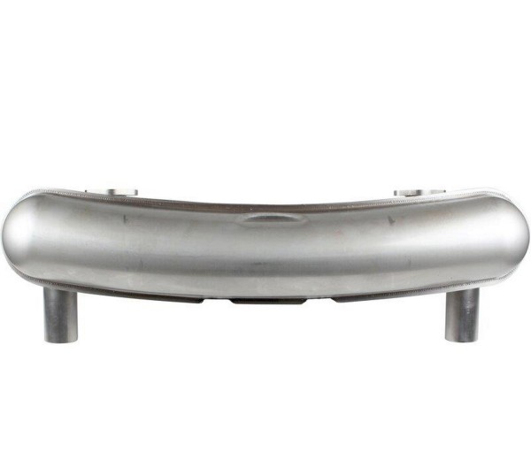 Rear silencer for PORSCHE 911 F 2.0 2.2 2.4 sports exhaust 2x 63.5mm STAINLESS STEEL