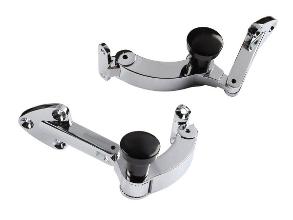 2x expositores para PORSCHE 911 F G até -'77 janela lateral CHROME REAR L+R