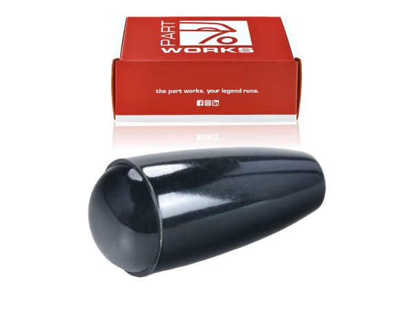 Heater slider handle for PORSCHE 911 F to -'68 912 356 B C regulator BLACK