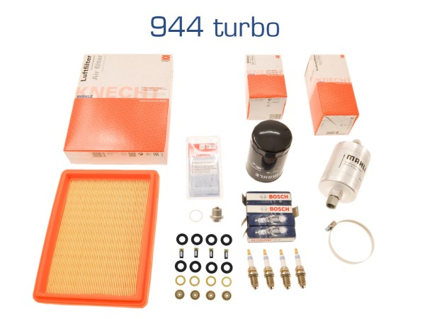 Inspektionskit für PORSCHE 944 Turbo 951 Zündkerzen Ölfilter Luftfilter