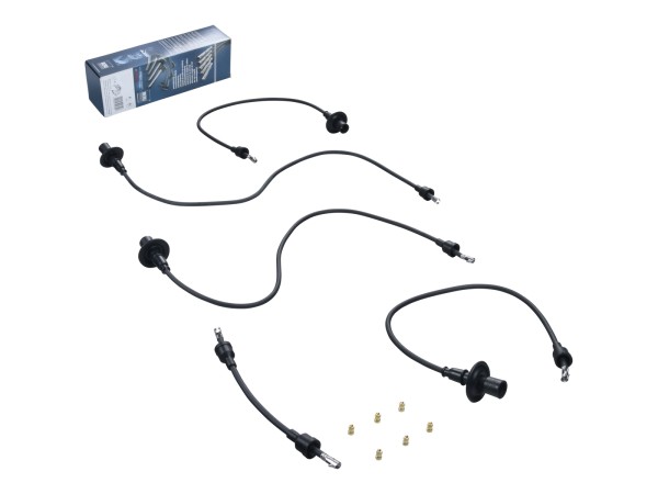 Ignition cable set for PORSCHE 356 912 914-4 BERU