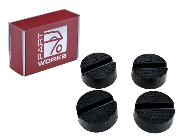 4x jack mount rubber block for VW Golf AUDI BMW rubber block gap pad
