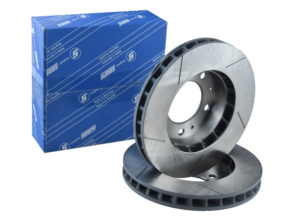 2x brake discs for PORSCHE 928 4.5 4.7 S up to -'85 FRONT