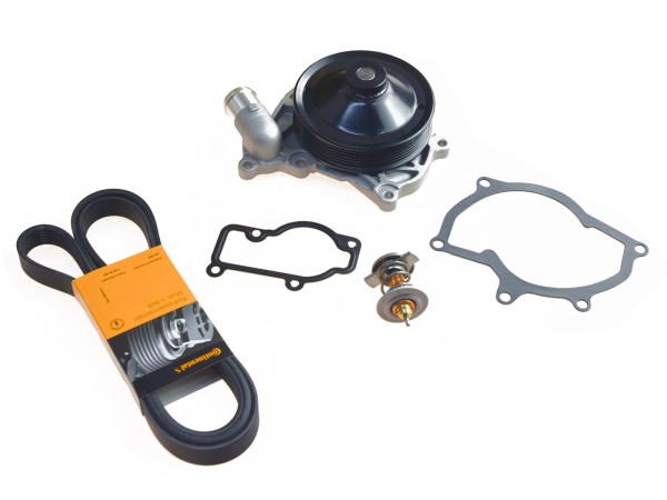 Thermostat de courroie trapézoïdale de pompe à eau pour PORSCHE 996 Boxster 986 sans climatisation LC