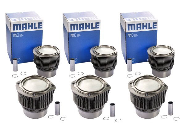 Kit cylindre 6x pistons + cylindres pour PORSCHE 911 F 2.2 T 125PS