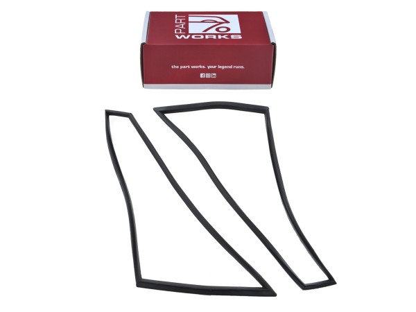 Afdichtingen driehoekig raam voor PORSCHE 911 G 964 Targa Cabrio afdichtstrip L+R