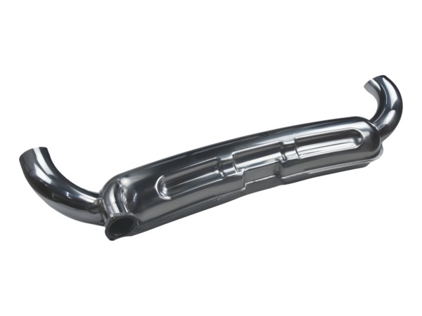 Rear silencer for PORSCHE 911 2.7 SC 3.2 exhaust muffler STAINLESS STEEL 84mm TÜV