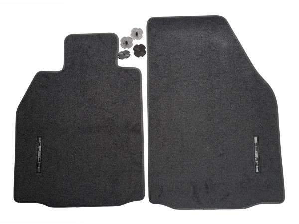 Tapis de sol ORIGINAL PORSCHE Boxster Cayman 987 tapis NOIR