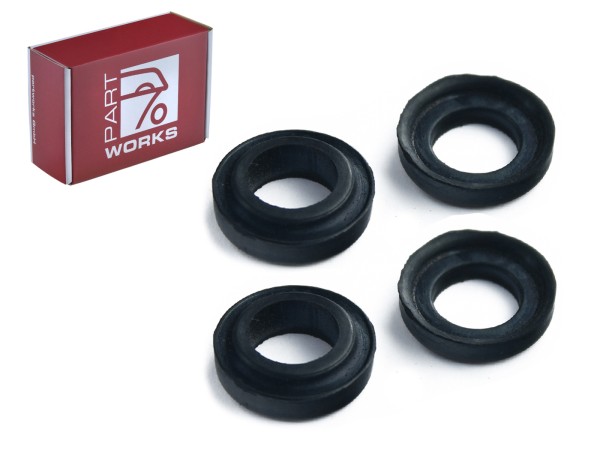 4x sealing rings wiper linkage for PORSCHE 911 G SC 964 944 928 rubber ring