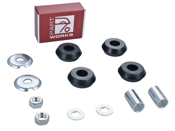 Cojinete de goma cojinete de cúpula para PORSCHE 911 2.0 SWB 912 hasta -'68 kit de reparación DELANTERO