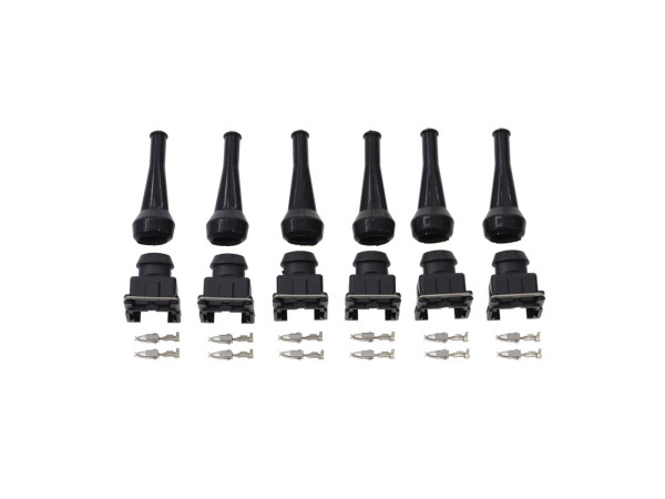 6x connector injectoren voor BMW E30 3 Serie 325i E23 5 Serie 525i E24 E28 rubberen doorvoertule