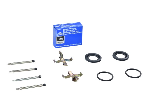 Seal set + spring plate + pins brake caliper for PORSCHE 911 3.2 SET REAR