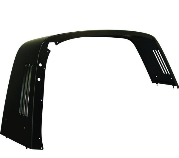 Targa bracket sheet metal for PORSCHE 911 G Targa outer skin BLACK