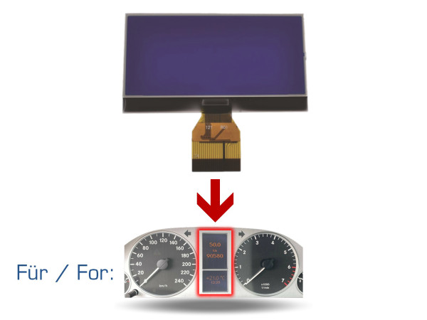 Tacho Display für MERCEDES B-Klasse W245 Kombiinstrument