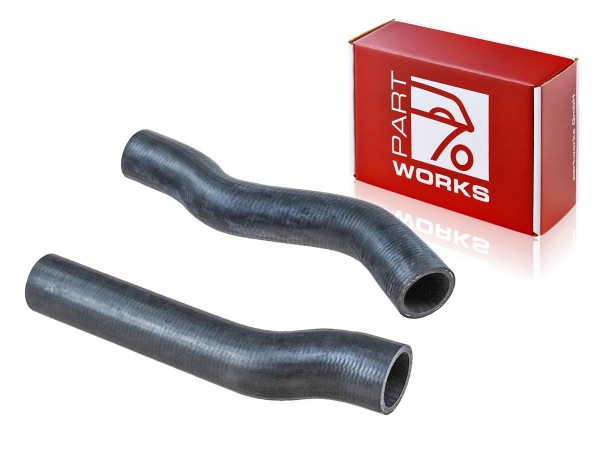 Radiator hose for PORSCHE 996 Carrera 6-speed flow + return LEFT