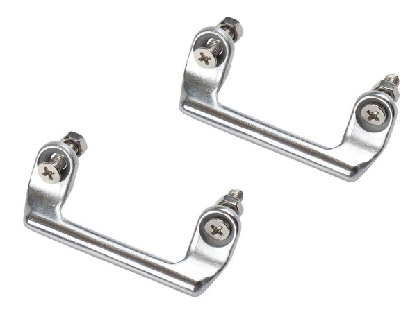 2x suporte de retenção para PORSCHE 356 911 930 924 928 METAL INTERNO TRASEIRO