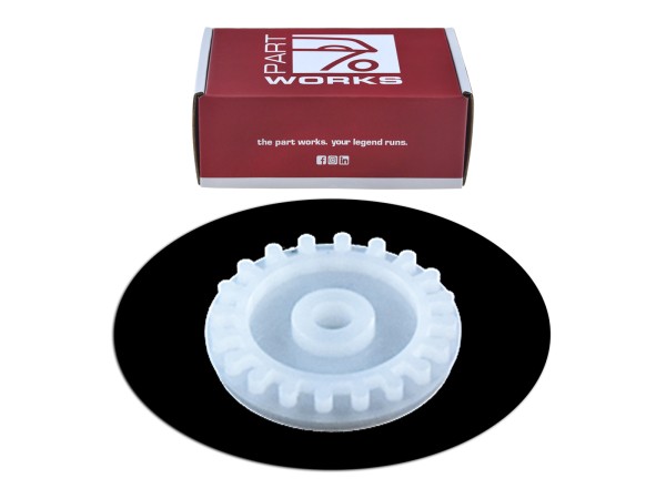 Speedometer gear wheel for mechanical VDO odometer roller gear wheel D2,2