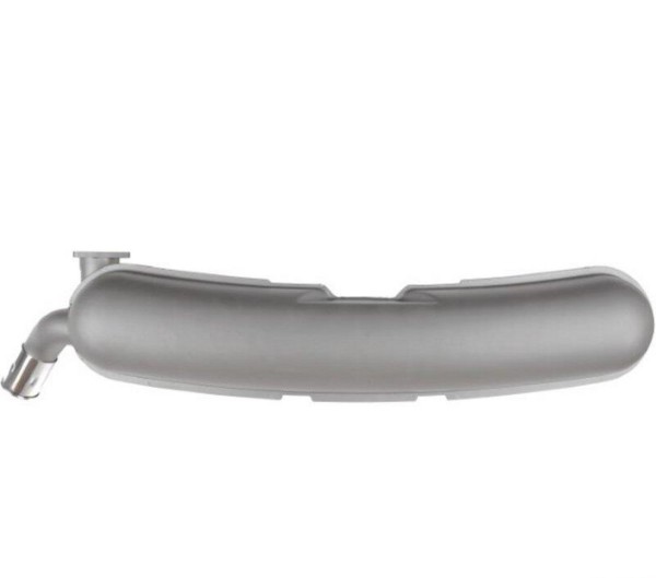 Rear silencer for PORSCHE 911 G Carrera 3.2 60mm tailpipe TÜV STAINLESS STEEL