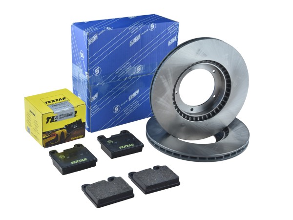 Brake discs + brake pads for PORSCHE 914-6 FRONT