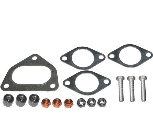 Mounting kit heat exchanger for PORSCHE 911 Carrera 3.2 Turbo 930 3.3 from '83-