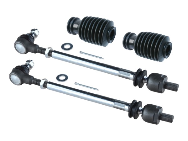 2x tie rods + steering boots for PORSCHE 928 4.5 928S up to -'86 + boot