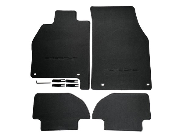 Alfombrillas ORIGINALES PORSCHE 944 968 moquetas RHD NEGRO