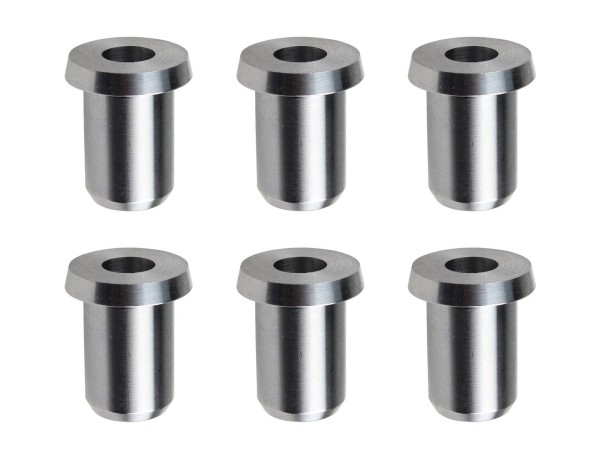 6x piastra base con boccola filettata per braccio oscillante del blocco cuscinetti PORSCHE 911 F