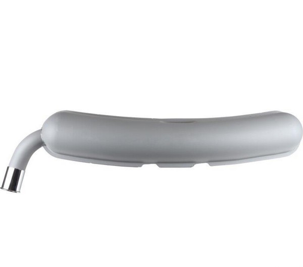 Rear silencer for PORSCHE 911 G 2.7 3.0 SC 60mm tailpipe TÜV STAINLESS STEEL