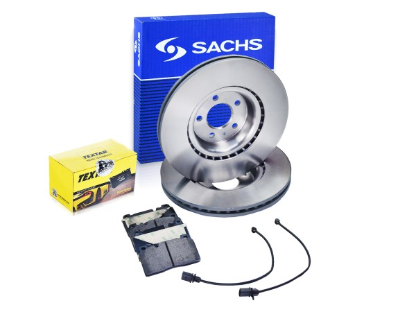 Brake discs + brake pads + WK for PORSCHE Macan 95B 2.0 FRONT