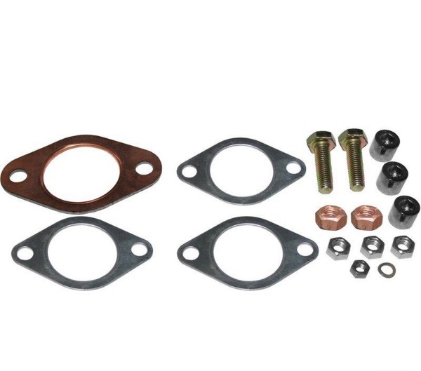 Kit de montaje intercambiador de calor para PORSCHE 911 F/G hasta -'75 juego de juntas