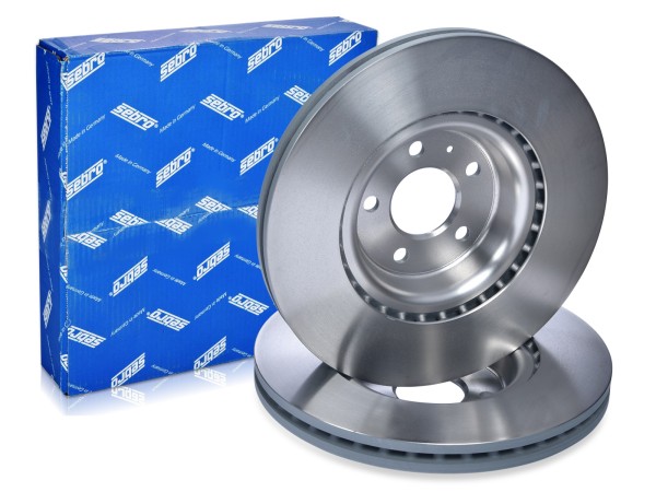 2x brake discs for PORSCHE Macan 95B PR no. 1LA 1LE FRONT