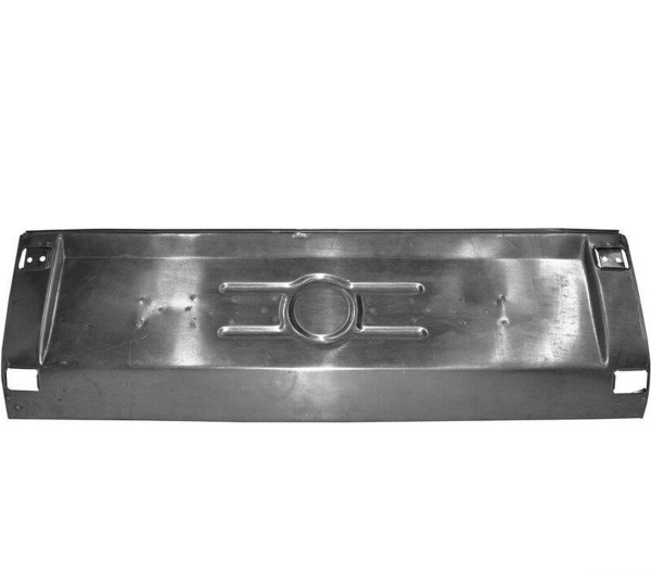 Plaque d'extrémité de pare-chocs arrière pour PORSCHE 911 F '66-73 partie centrale de pare-chocs ALU