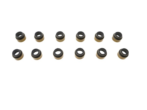 12x Valve stem seal for PORSCHE 911 F G 2.0 - 3.2 964 924S 928 4.5 944 2.7